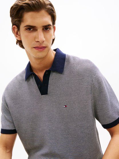 TOMMY HILFIGER Relaxed Fit Knit Polo Shirt