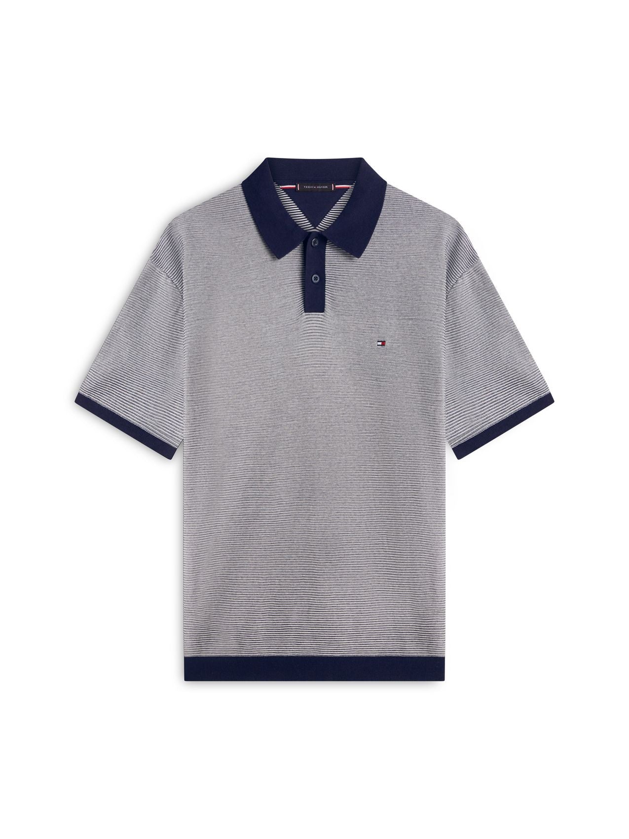 TOMMY HILFIGER Relaxed Fit Knit Polo Shirt