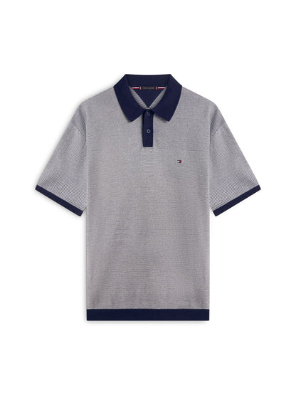 TOMMY HILFIGER Relaxed Fit Knit Polo Shirt