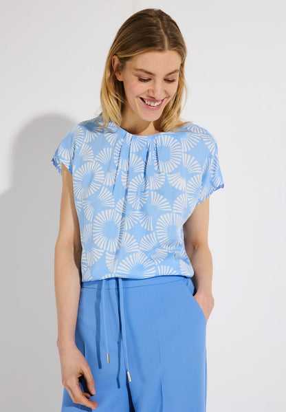MORE & MORE Bluse mit Blumenmuster