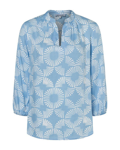 MORE & MORE Viskosebluse mit Print