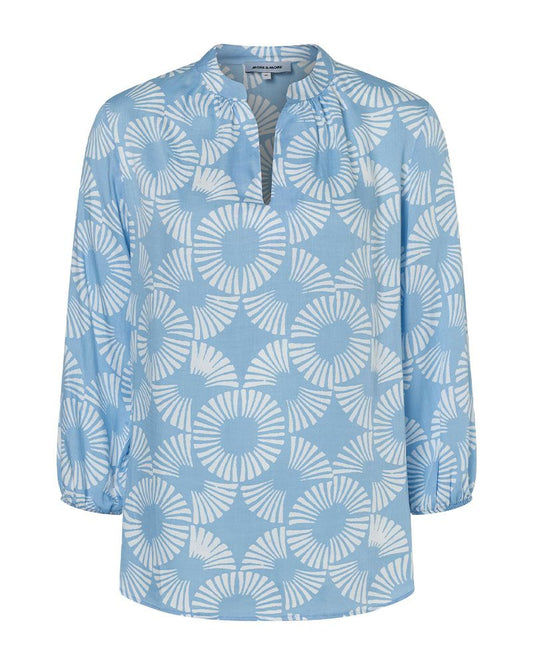 MORE & MORE Viskosebluse mit Print
