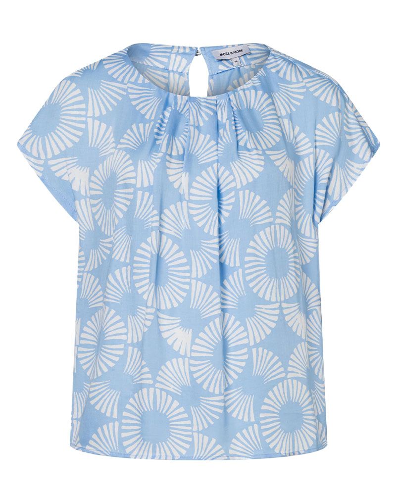 MORE & MORE Bluse mit Blumenmuster