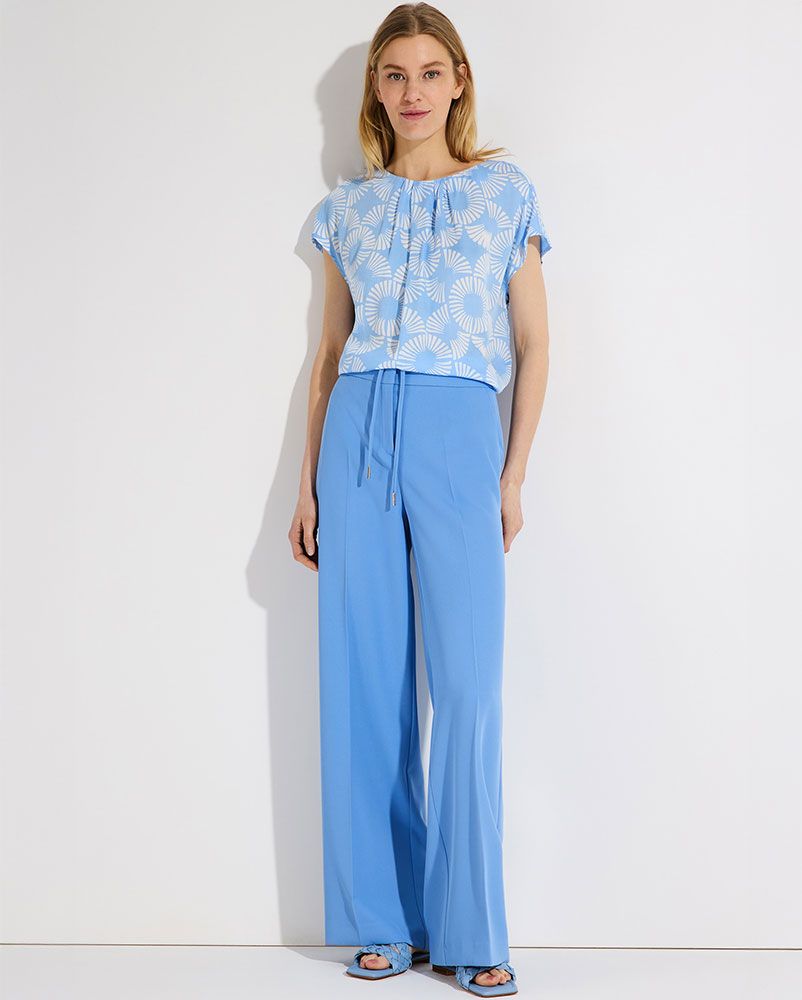 MORE & MORE Bluse mit Blumenmuster
