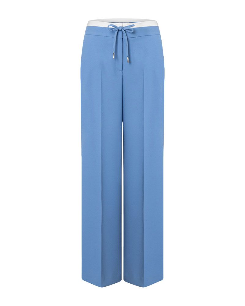 MORE & MORE Twill-Hose mit weitem Bein