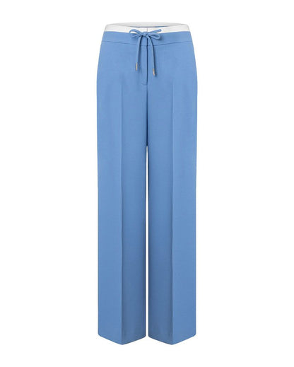 MORE & MORE Twill-Hose mit weitem Bein