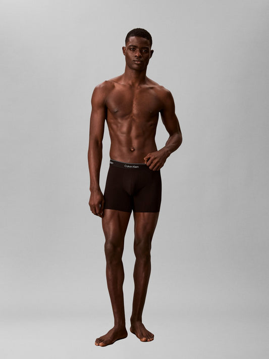 CALVIN KLEIN 3-Pack Icon Logo Waistband Boxer Briefs