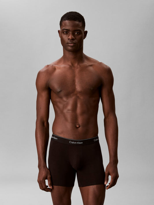CALVIN KLEIN 3-Pack Icon Logo Waistband Boxer Briefs