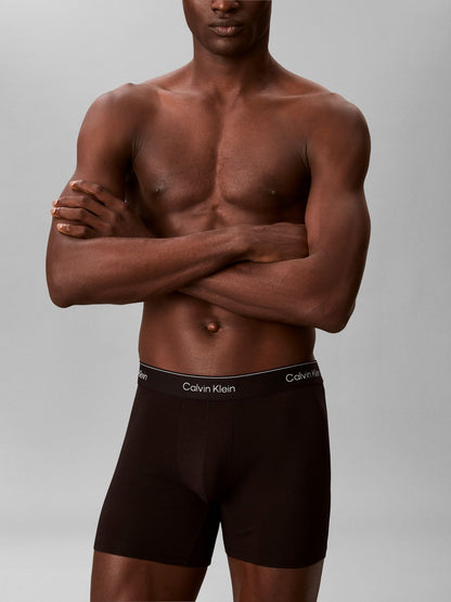 CALVIN KLEIN 3-Pack Icon Logo Waistband Boxer Briefs
