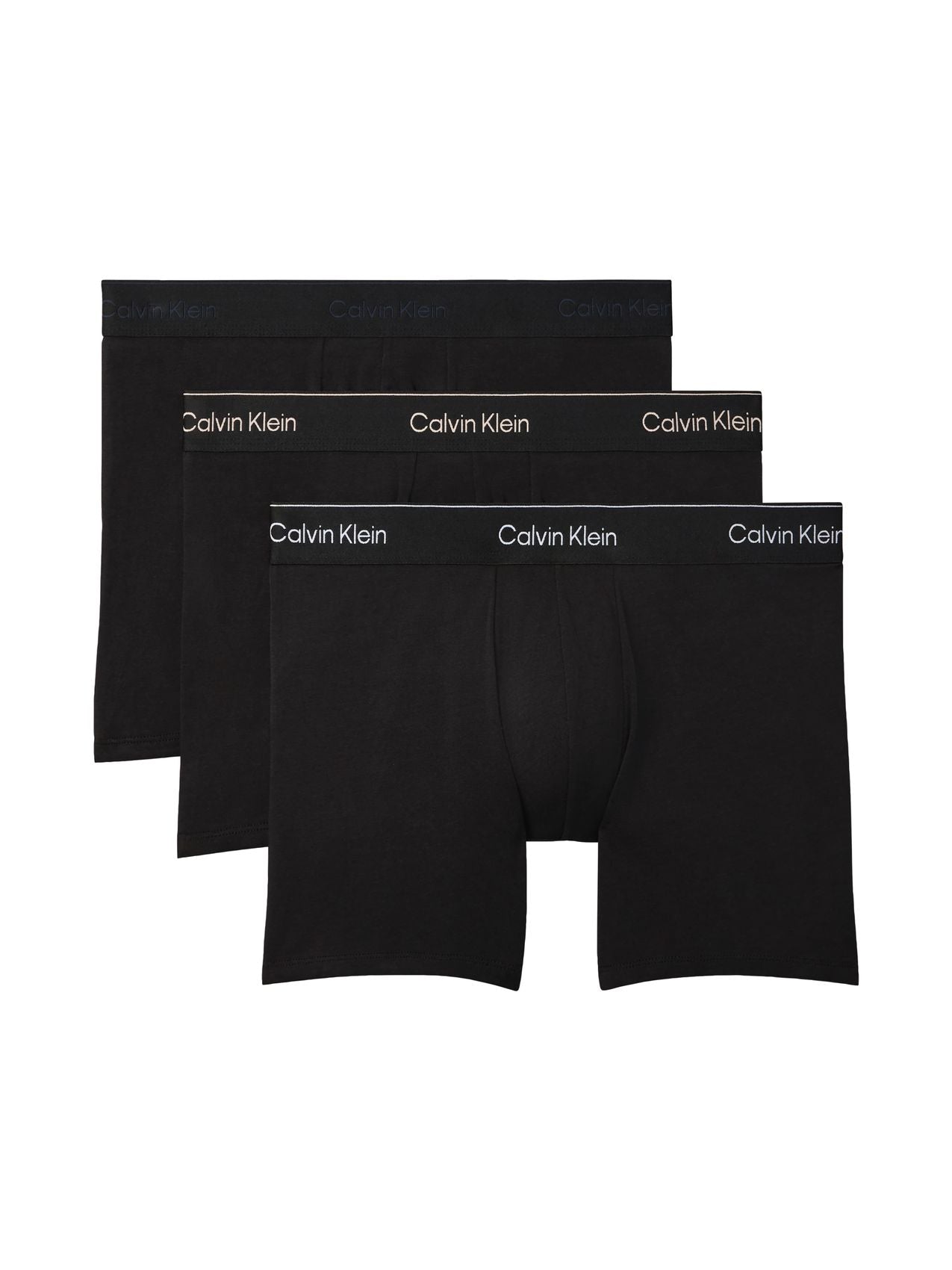 CALVIN KLEIN 3-Pack Icon Logo Waistband Boxer Briefs