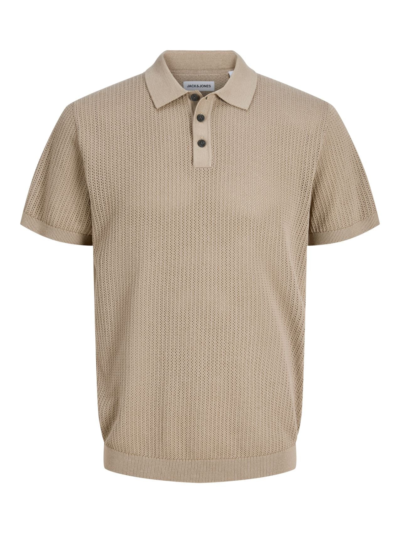 JACK & JONES JJJESS KNIT POLO SS PLS EU4XL US2XL