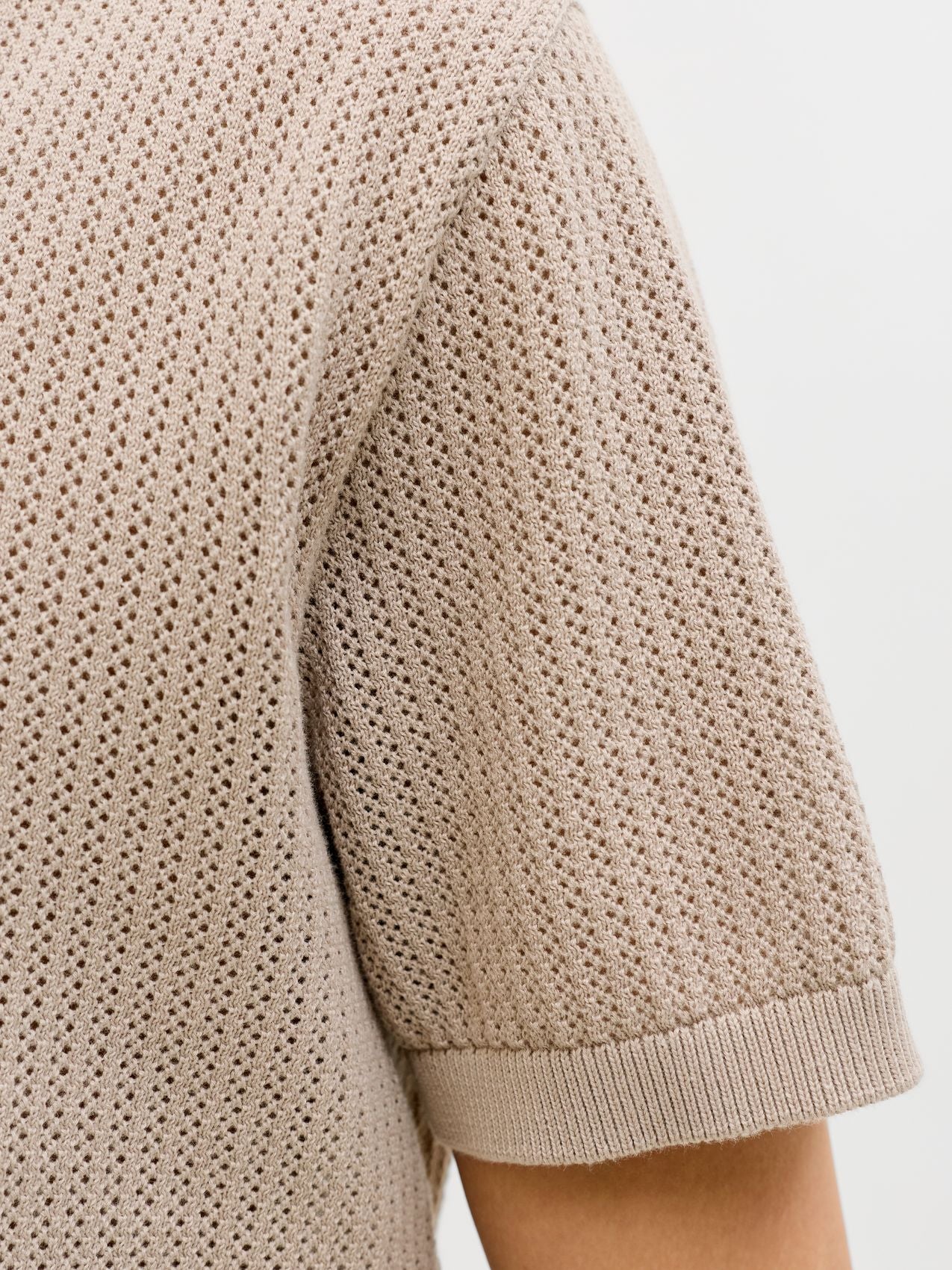 JACK & JONES JJJESS KNIT POLO SS PLS