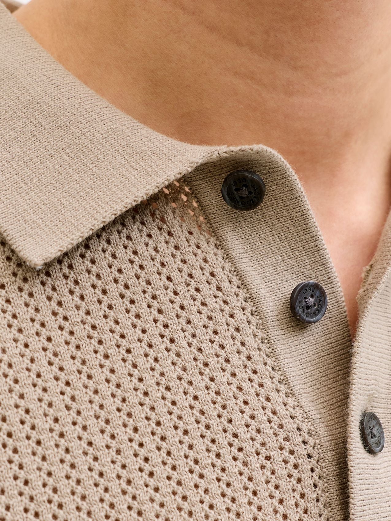 JACK & JONES JJJESS KNIT POLO SS PLS