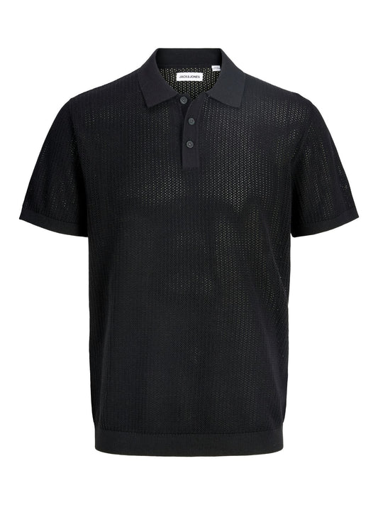 JACK & JONES JJJESS KNIT POLO SS PLS EU6XL US4XL