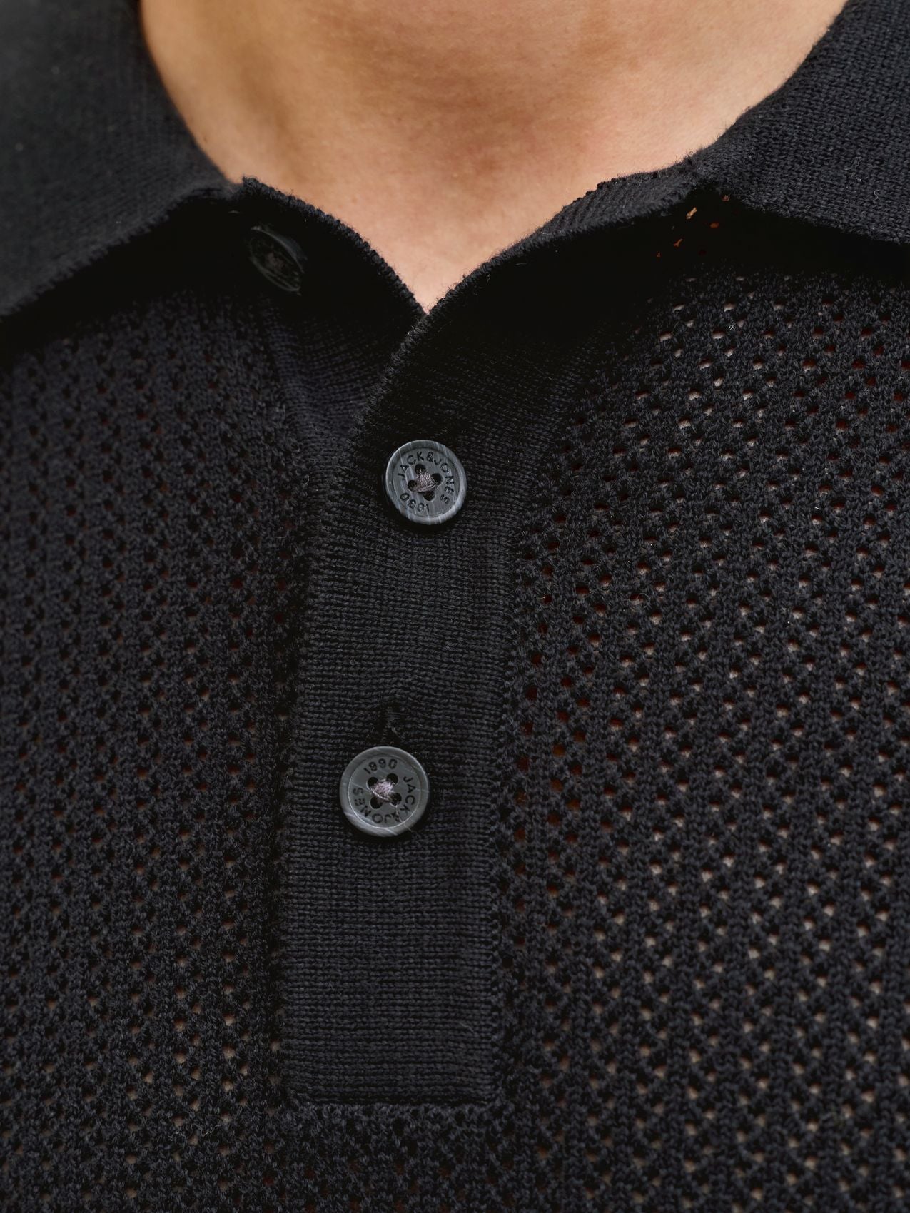 JACK & JONES JJJESS KNIT POLO SS PLS
