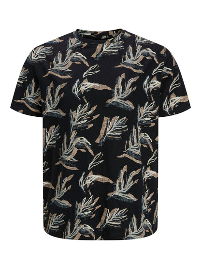 JACK & JONES JORMONTAUK AOP TEE CREW NECK PLS EU5XL US3XL