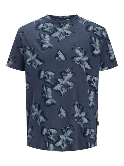 JACK & JONES JORMONTAUK AOP TEE CREW NECK PLS EU4XL US2XL