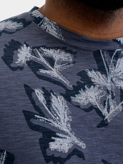 JACK & JONES JORMONTAUK AOP TEE CREW NECK PLS