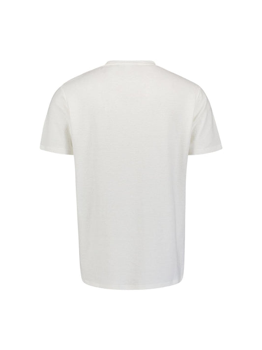 NO EXCESS T-Shirt Crewneck Solid Jacquard