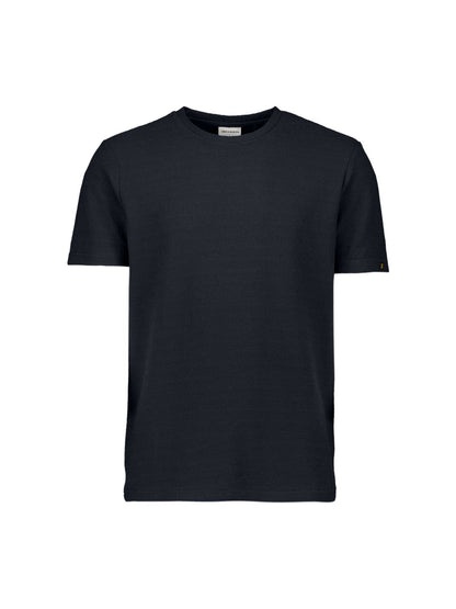 NO EXCESS T-Shirt Crewneck Solid Jacquard