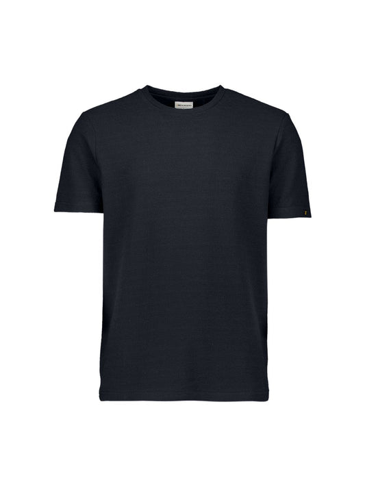 NO EXCESS T-Shirt Crewneck Solid Jacquard