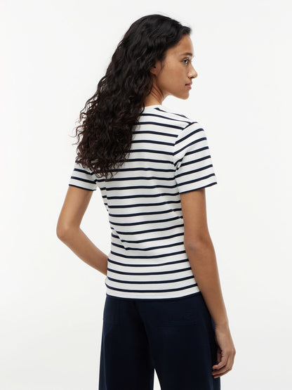 TOMMY HILFIGER T-Shirt mit TH-Flagge
