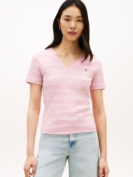 TOMMY HILFIGER T-Shirt mit TH-Flagge