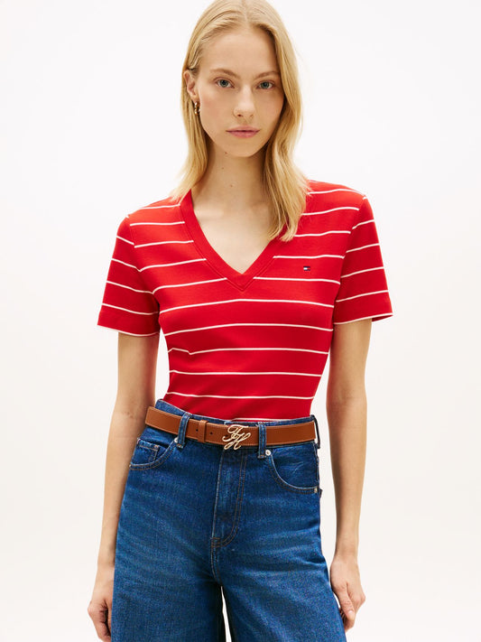TOMMY HILFIGER T-Shirt mit TH-Flagge XL