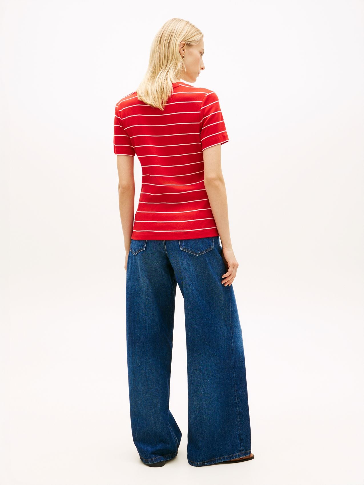 TOMMY HILFIGER T-Shirt mit TH-Flagge