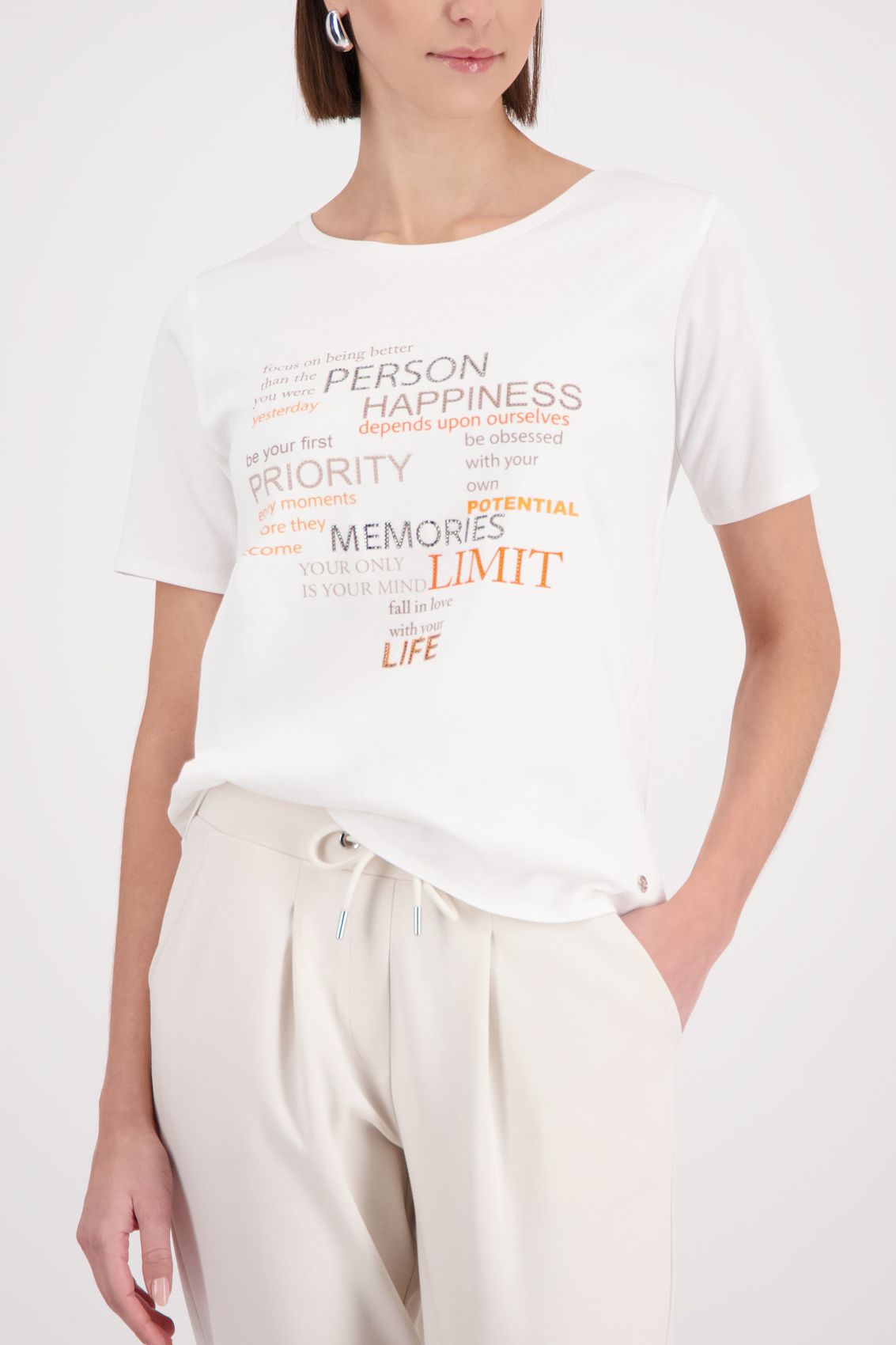 MONARI T-Shirt, off-white 46
