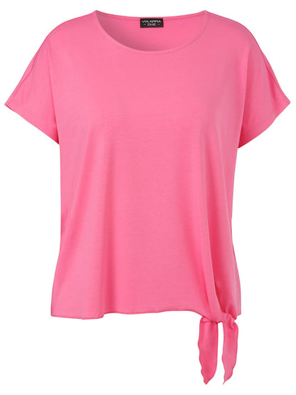 VIA APPIA T-Shirt Rundhals 1/2 Arm Knoten
