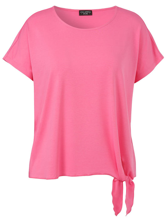 VIA APPIA T-Shirt Rundhals 1/2 Arm Knoten