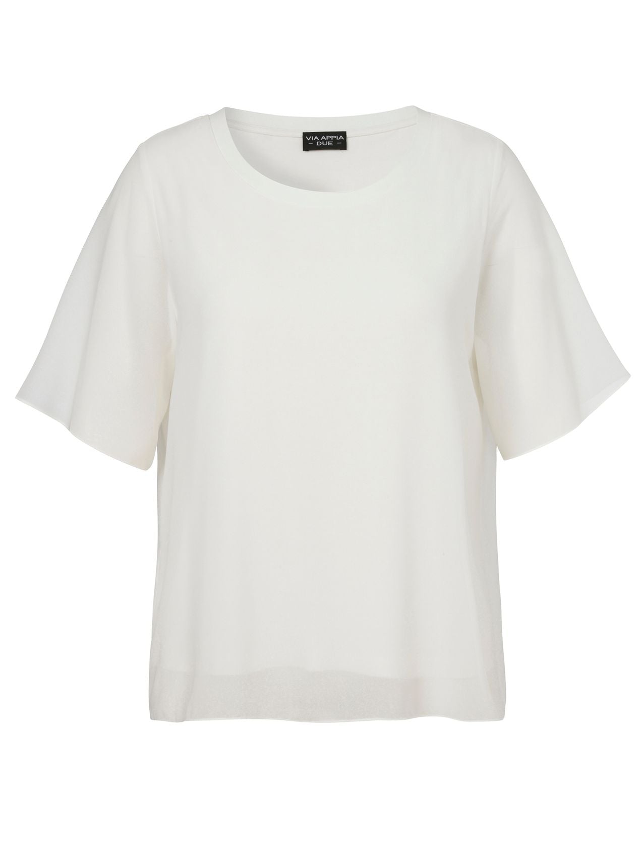 VIA APPIA Bluse Rundhals 1/2 Arm 46