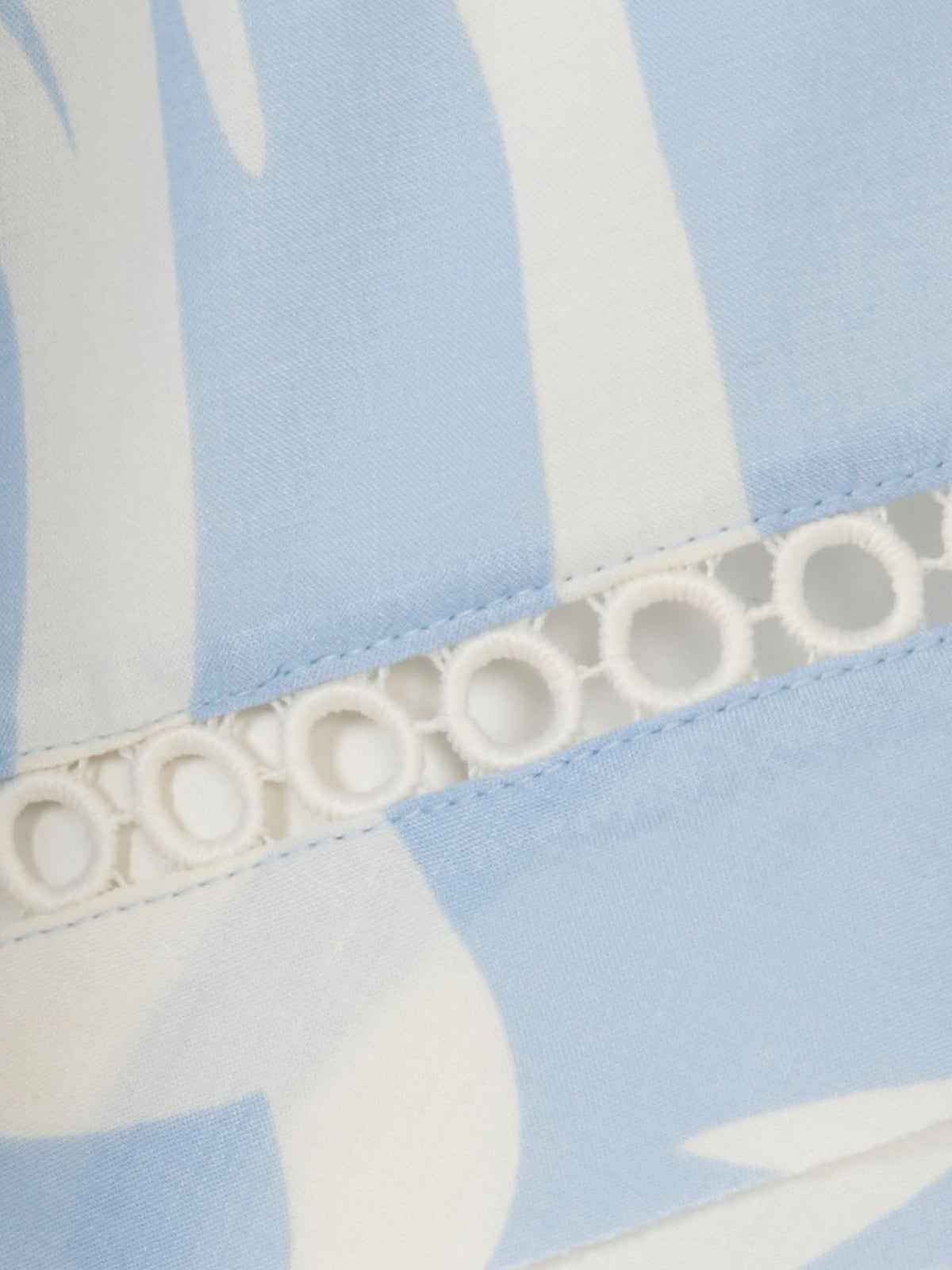 Bluse Kragen 3/4 Arm Druck