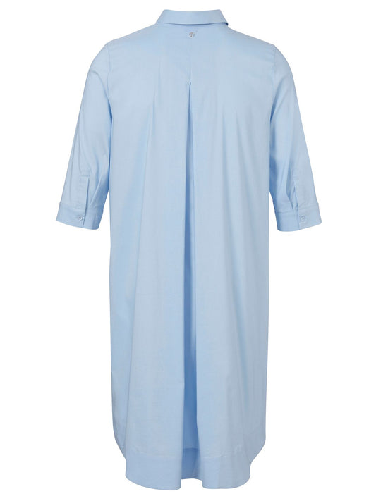 FRAPP Kleid Hemdkragen 3/4 Arm