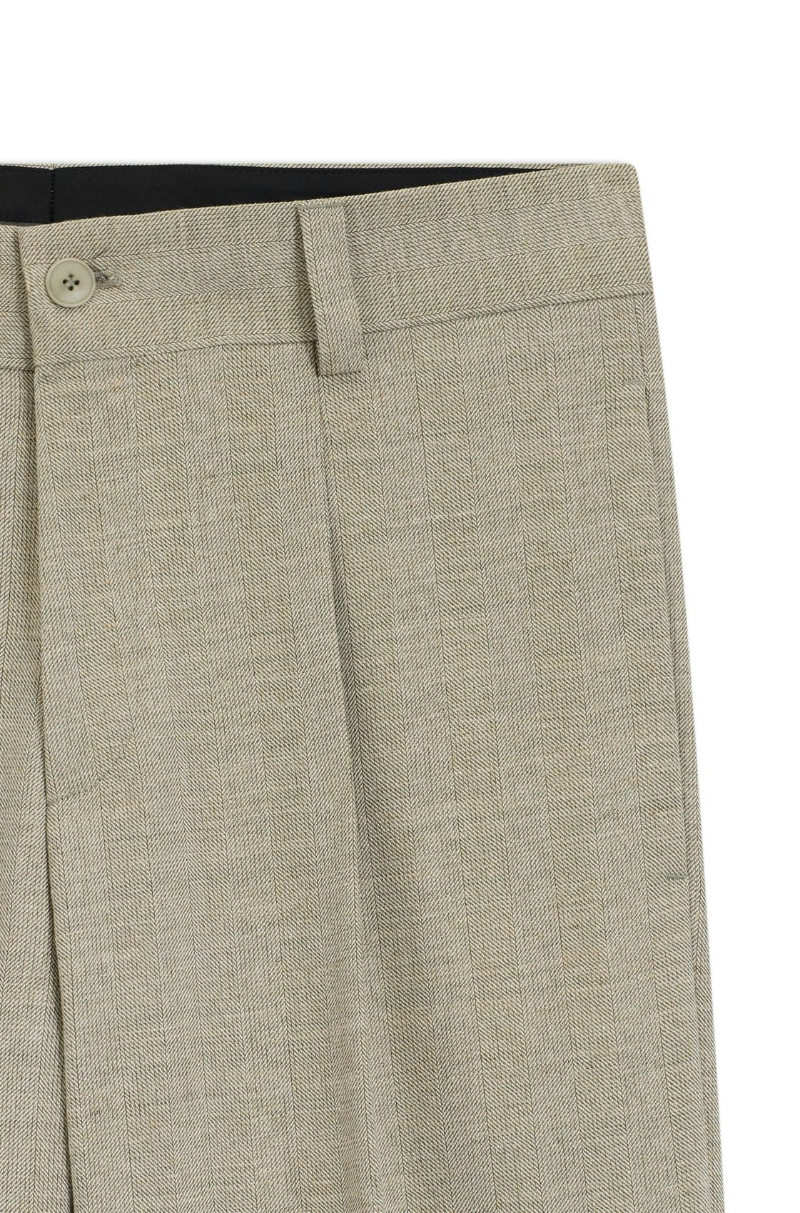 HUGO BOSS Anzughose mit Fischgrät-Webstruktur, modern fit