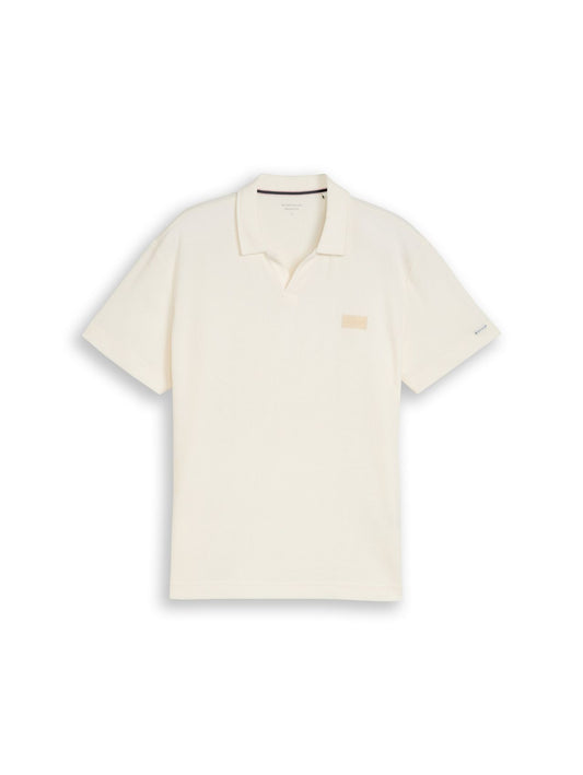 TOM TAILOR Resort Poloshirt im Used-Look