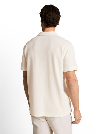 TOM TAILOR Resort Poloshirt im Used-Look