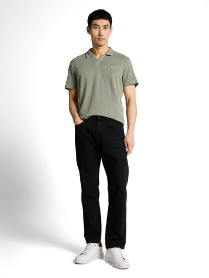 TOM TAILOR Resort Poloshirt im Used-Look