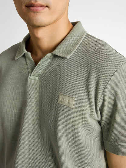 TOM TAILOR Resort Poloshirt im Used-Look