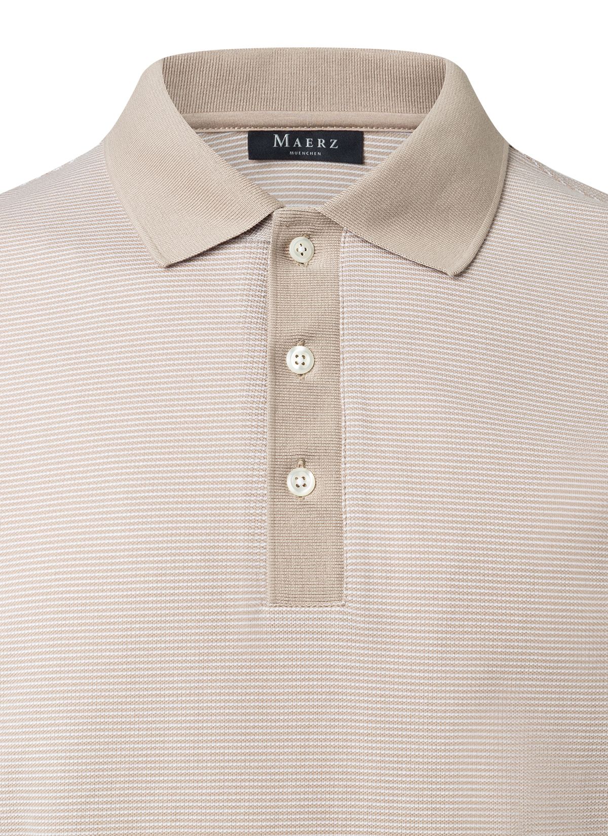 MAERZ Poloshirt, Knopf 1/2 Arm