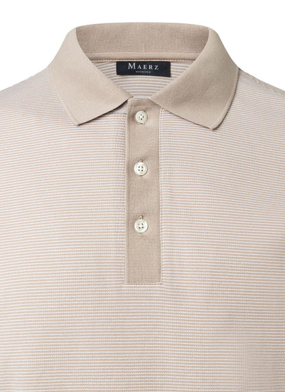 MAERZ Poloshirt, Knopf 1/2 Arm