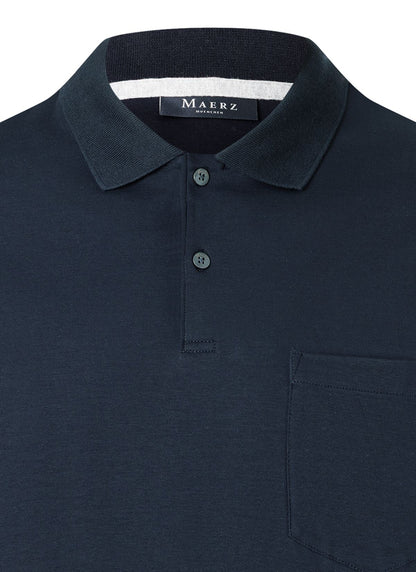 MAERZ Poloshirt, Knopf 1/2 Arm