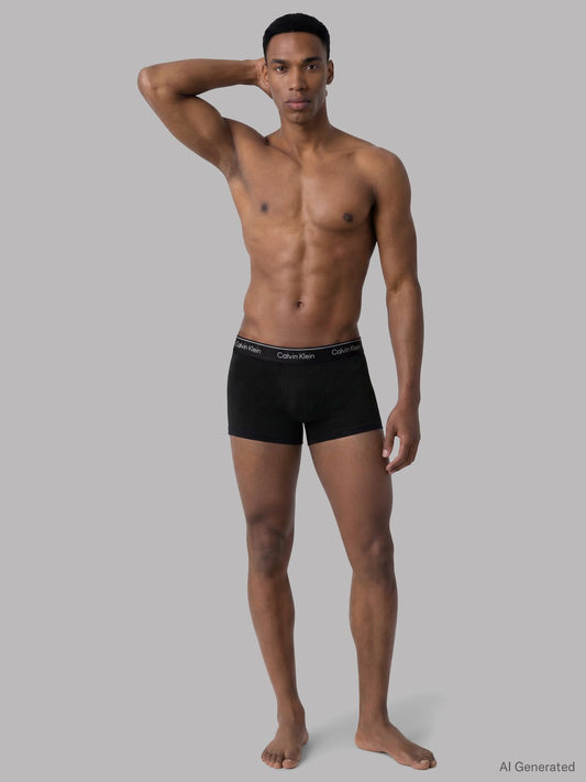 CALVIN KLEIN 3-Pack Icon Logo Relaxed Trunks