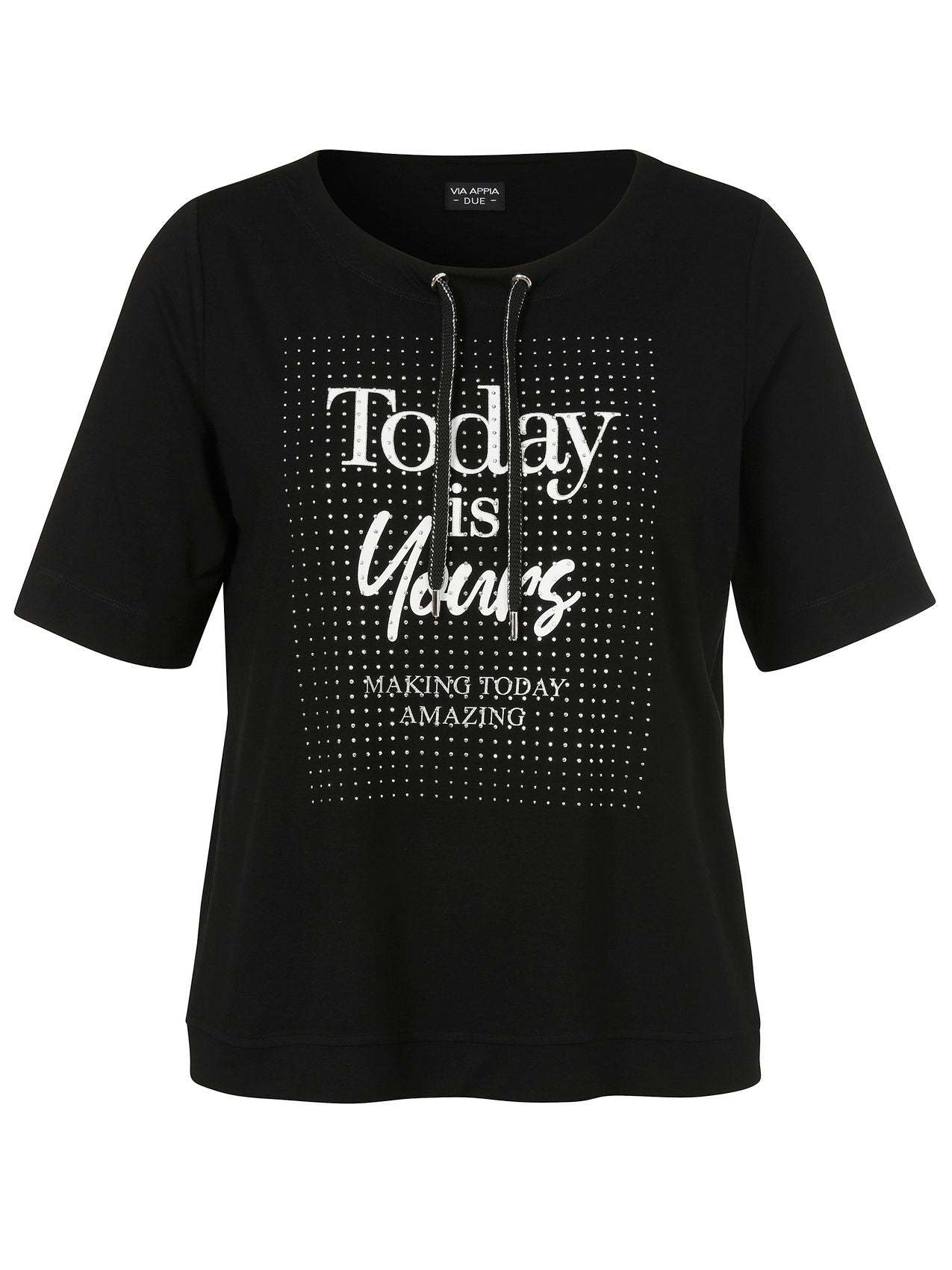 VIA APPIA T-Shirt Rundhals 1/2 Arm Motiv 46