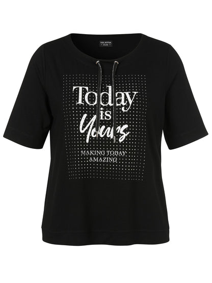 VIA APPIA T-Shirt Rundhals 1/2 Arm Motiv 46