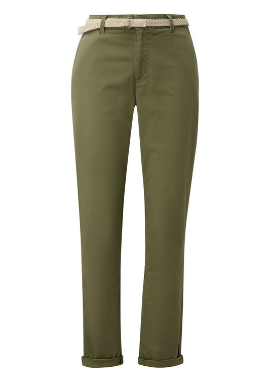 S.OLIVER Gewaschene Chino mit Gürtel REG