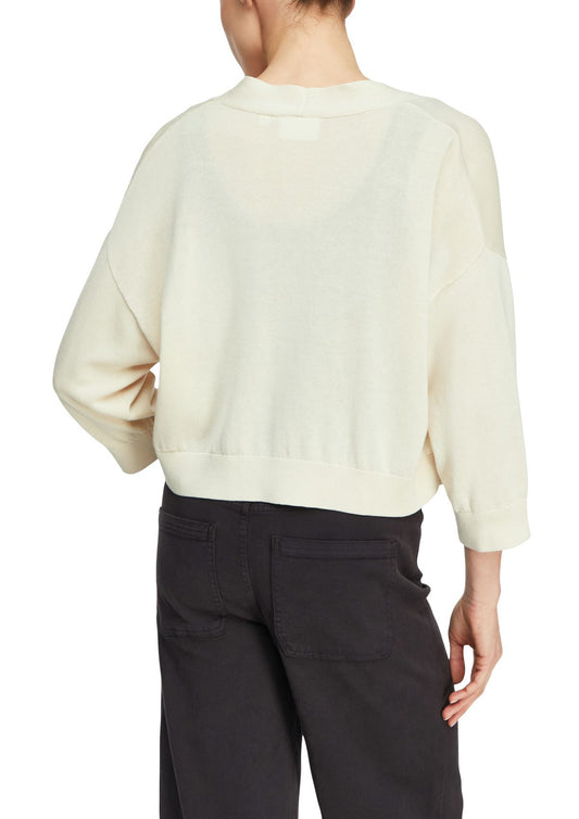 COMMA Feinstrick-Strickjacke ohne Verschluss