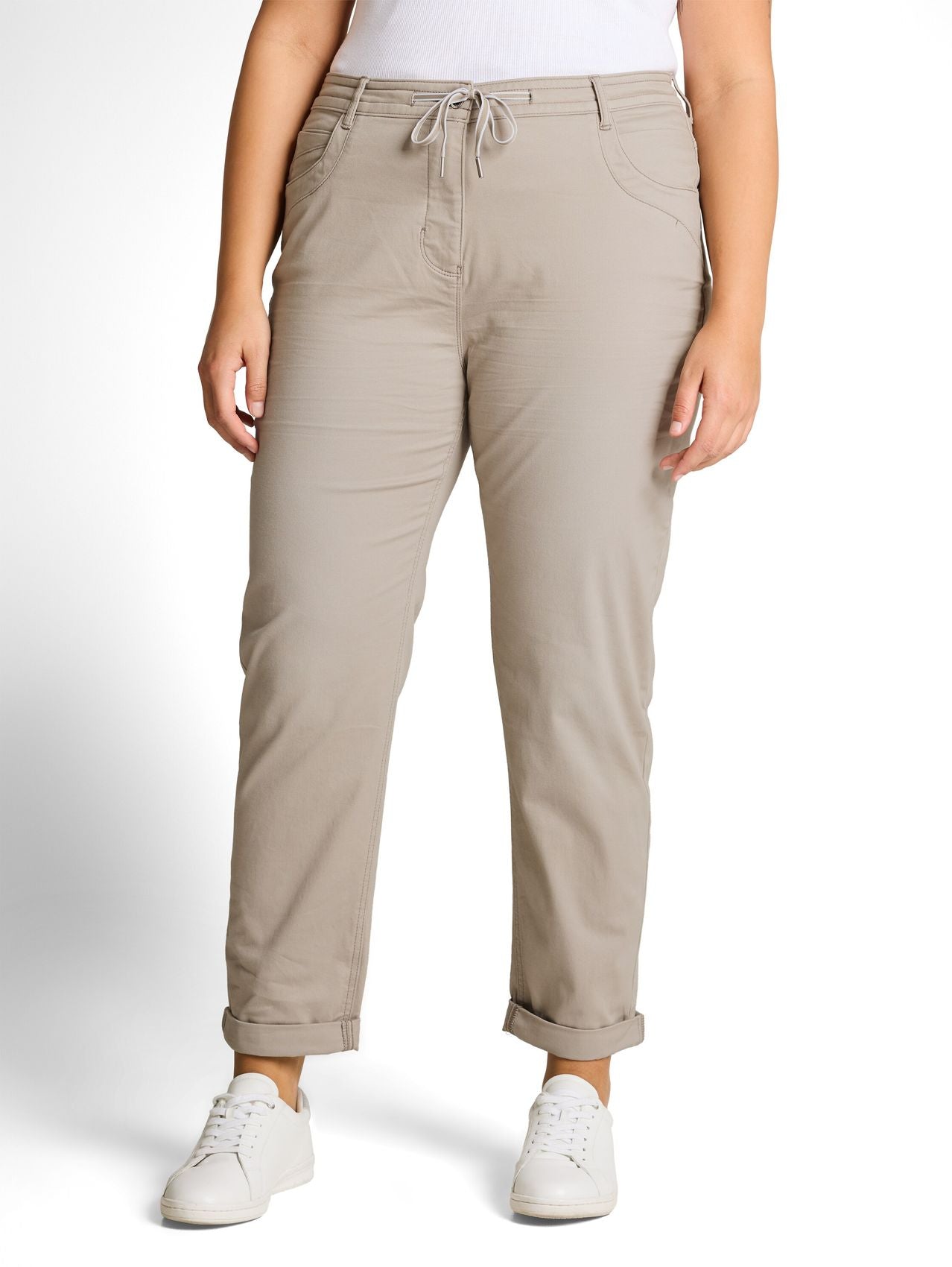 TOM TAILOR Plus Size - Cropped Slim Hose 48 28