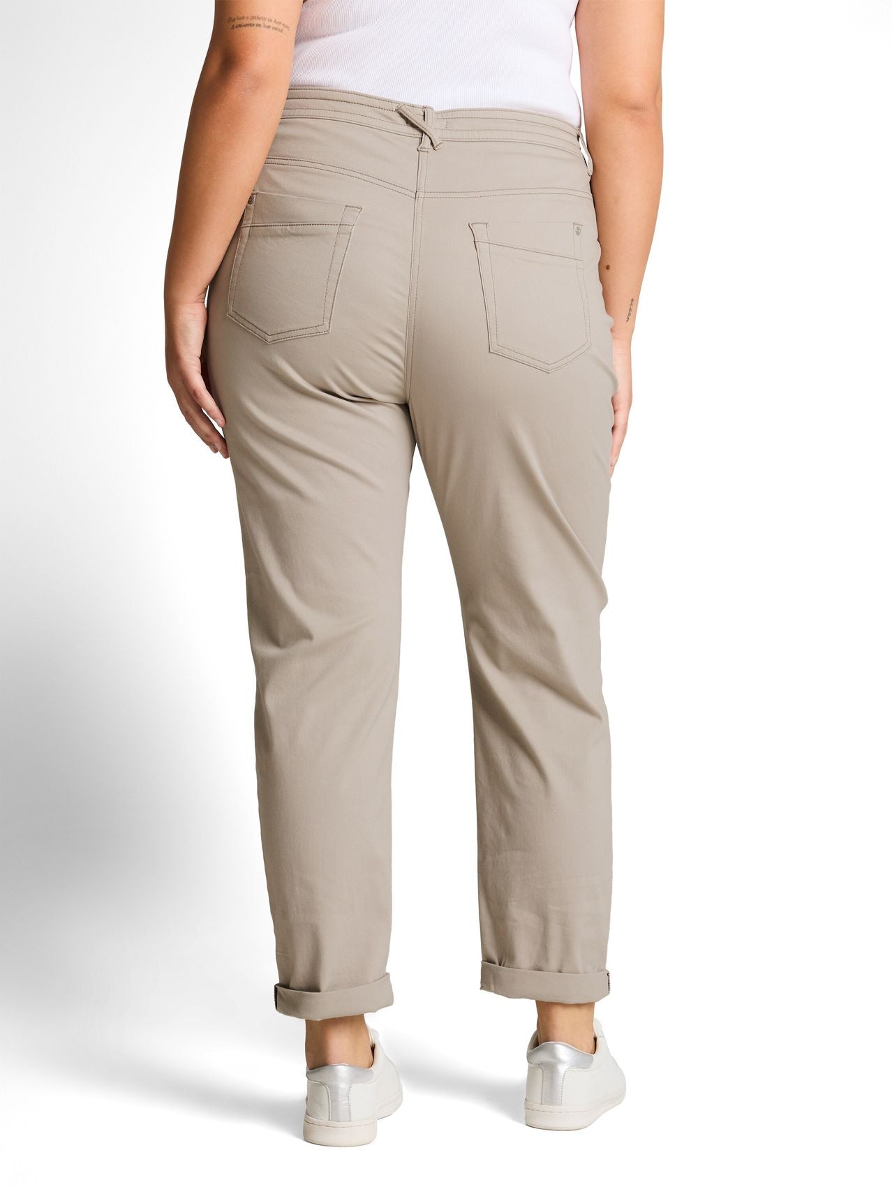 TOM TAILOR Plus Size - Cropped Slim Hose
